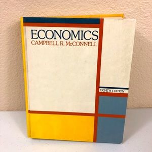 BOOK ECONOMICS 8th Edition by Campbell R. McConnell 1981